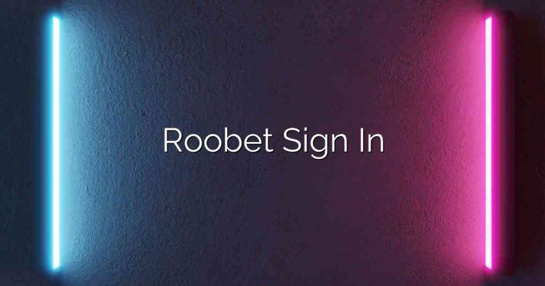 Roobet Sign In